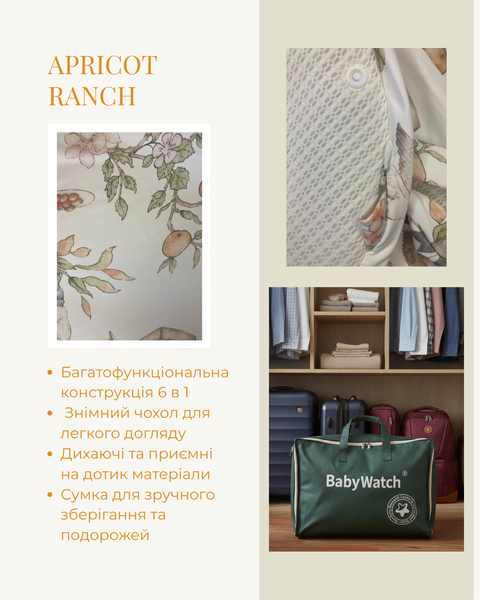 Apricot Ranch (Біла з різнокольоровим принтом) 0001 фото